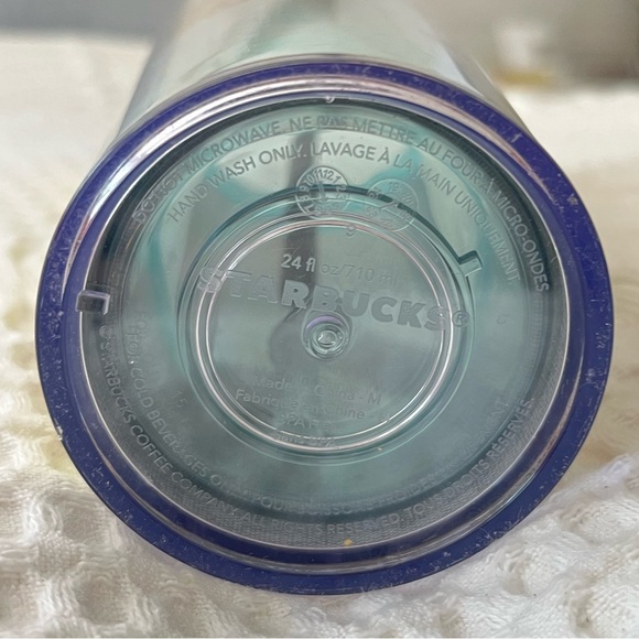 Starbucks Holiday Gold Glitter Polka Dot Tumbler - Picture 4 of 4